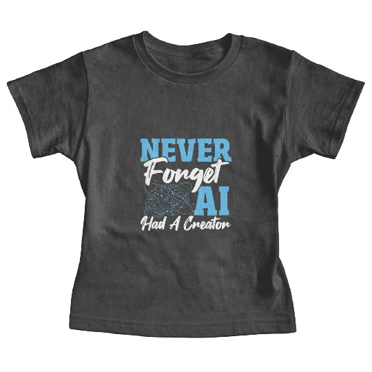 Robot AI Computer Scientist AI Machine Learning Baby Tees