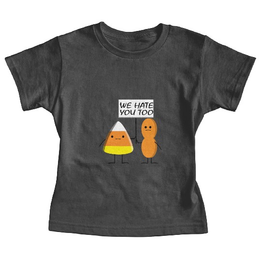 Candy Corn and Circus Peanut, Cute and Sassy Candy Baby Tees