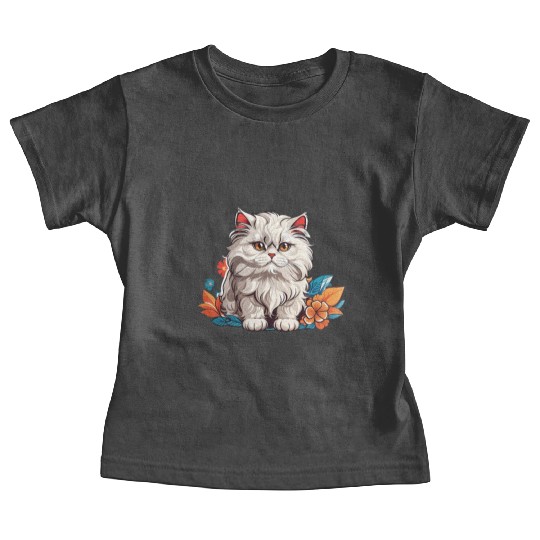 Persian Cat Baby Tees