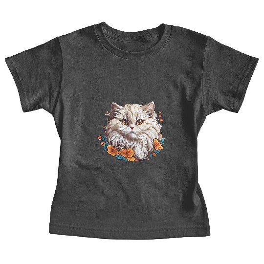 Persian Cat Baby Tees