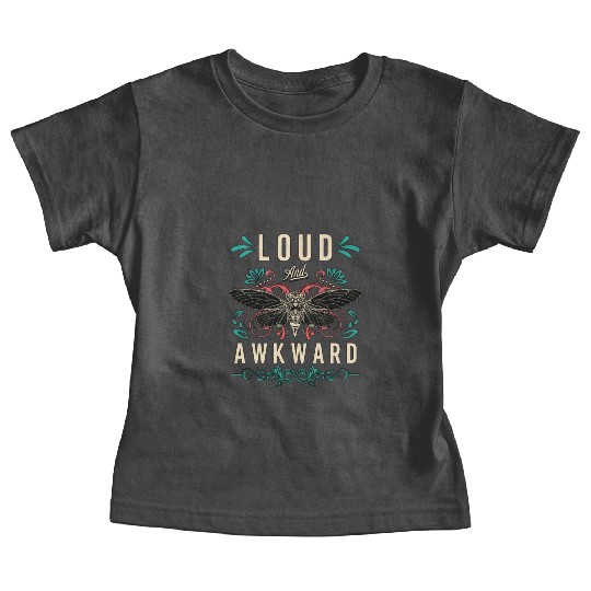 Cicadas Loud And Awkward Loves Periodical Cicada Baby Tees