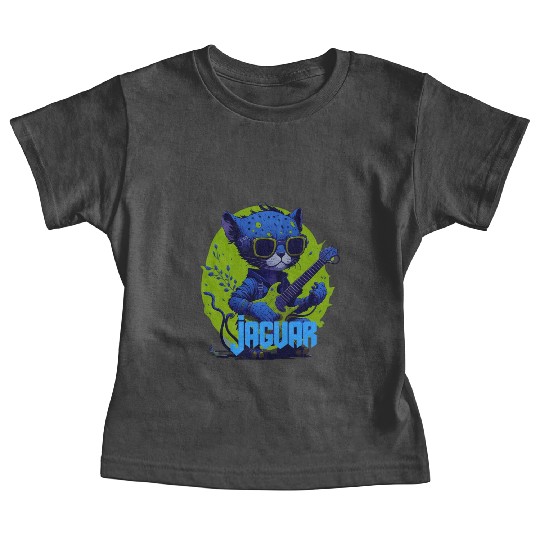 Baby Jaguar Guitar Baby Tees