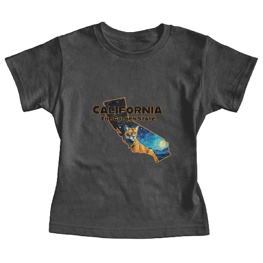 California Wildlife - mountain lion Baby Tees