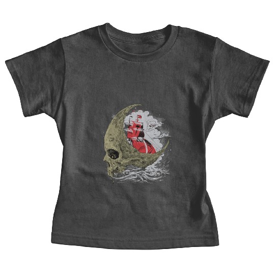 Surreal Sailing Adventure Baby Tees