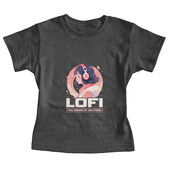 Lofi Music Lover Low Fidelity Japanese Aesthetic Baby Tees