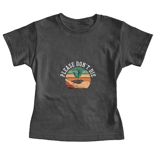 Botany Please Don't Die Indoor Plants Botanical Baby Tees
