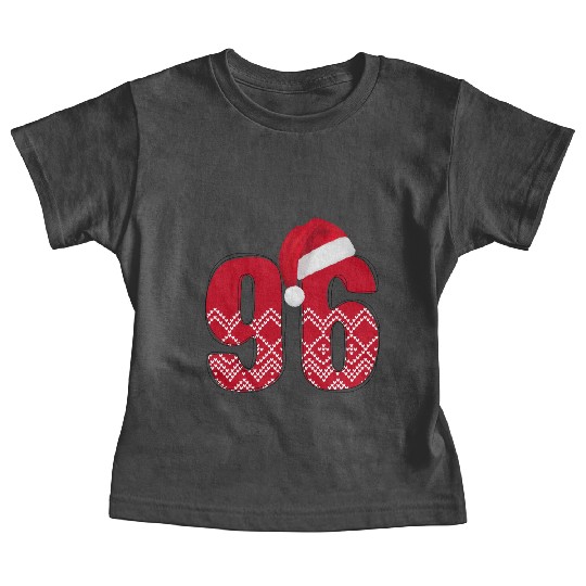 96 Christmas Birthday - Number Ninety Six Baby Tees