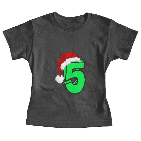 Christmas Gift Number 5 - Five Years Old Baby Tees
