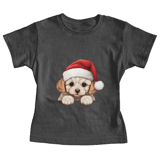 Bichon Frise Christmas Dog Baby Tees