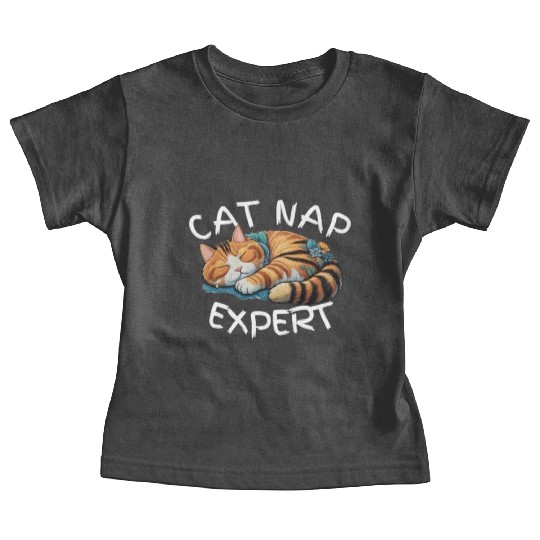 Cat Nap Expert Baby Tees