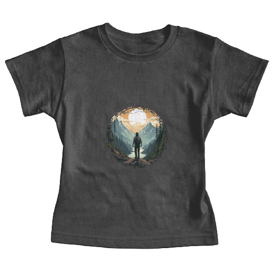 Forest nature trekking adventure Baby Tees
