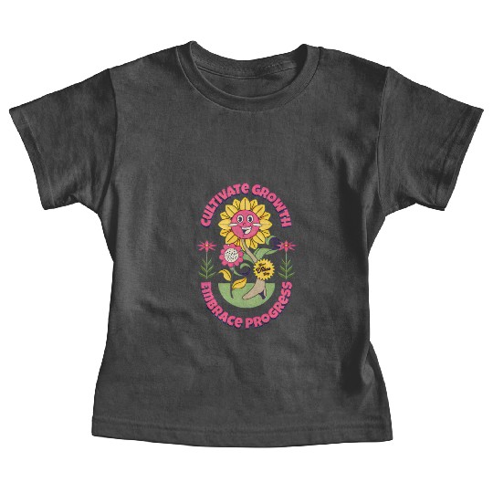 cultivate growth, embrace progress Baby Tees