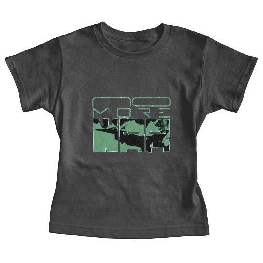 Peace, No more war, Vintage military aircraft Baby Tees