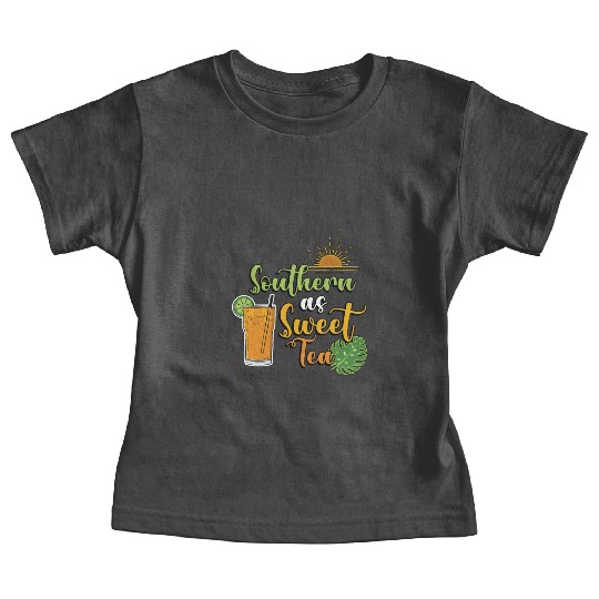 Sweet Tea Southern As Sweet Tea Southern Country Baby Tees