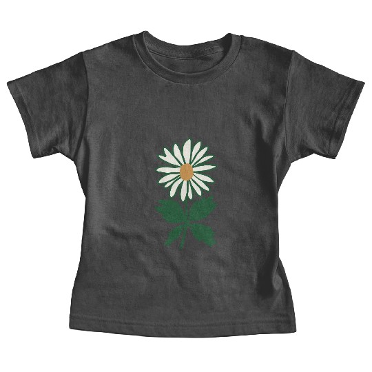 Daisy Vector 3 Colors Baby Tees