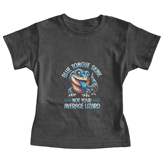 Lizard Collector Reptile Lover Blue Tongue Skink Baby Tees