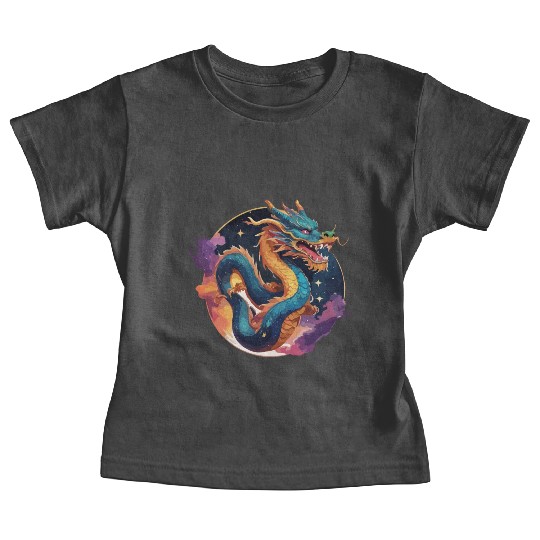 traditional Chinese dragon Baby Tees