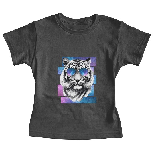 Tiger Space Glasses Galaxy Sunglasses Vaporwave Ae Baby Tees
