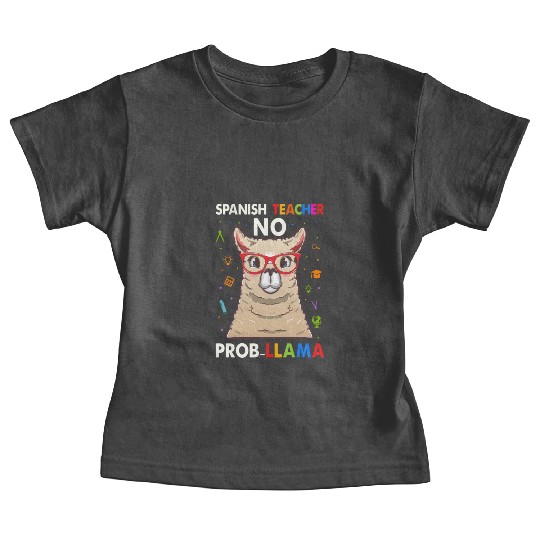 Spanish Teacher No Pro llama Baby Tees