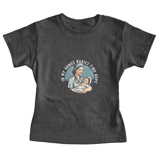 Registered Nurse Medical Medicine Neonatal Nurse Baby Tees