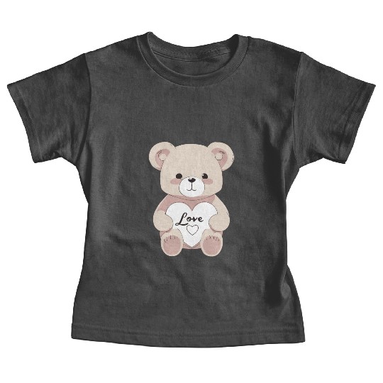 Valentine Teddy Bear Baby Tees