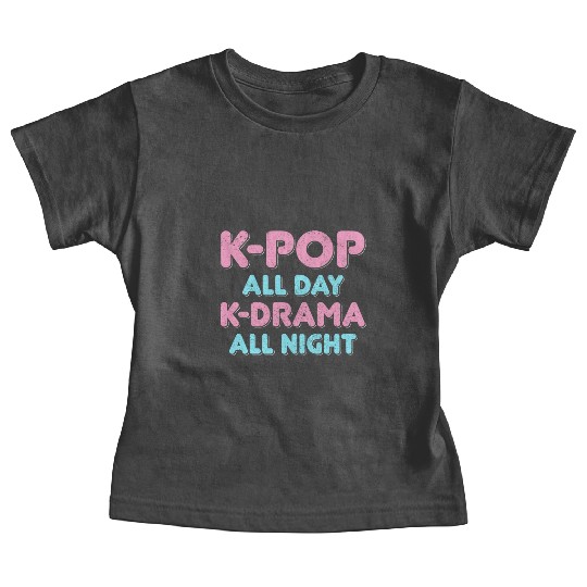 K-Pop Fan K-Drama Gift Korean Music Baby Tees