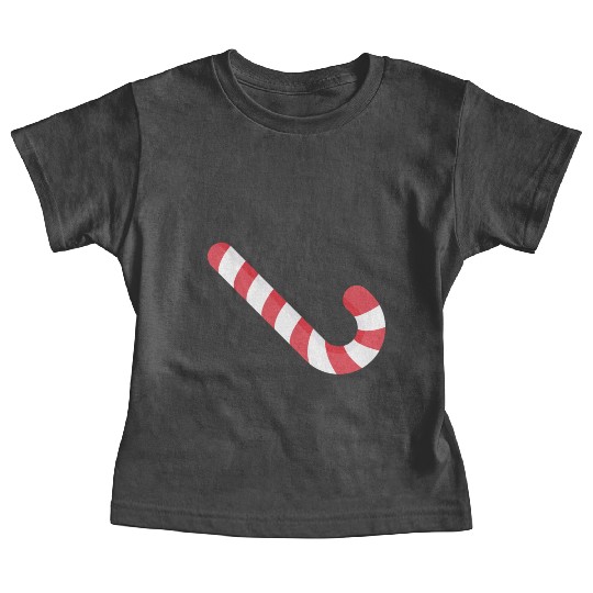 candy cane christmas Baby Tees