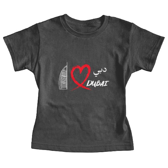 i love dubai Baby Tees