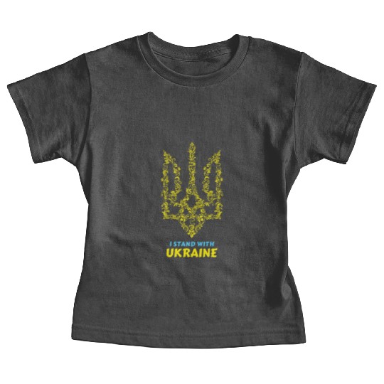 UKRAINE, I STAND WITH UKRAINE Baby Tees
