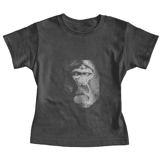 Ape Gorilla Monkey Primate Macaque Chimpanzee Baby Tees