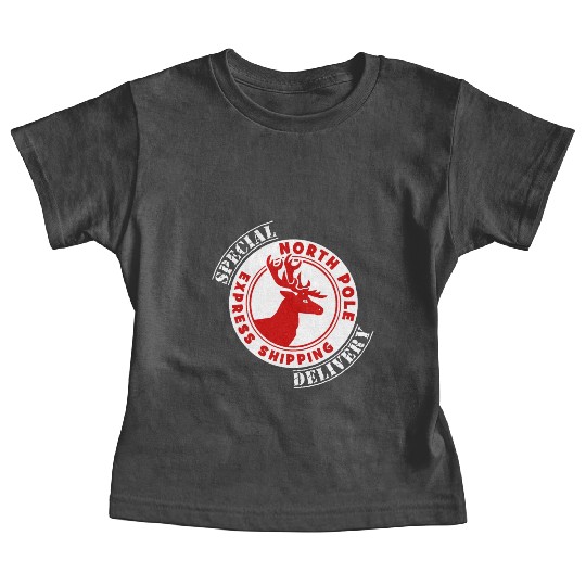 NORTH POLE SPECIAL DELIVERY Baby Tees