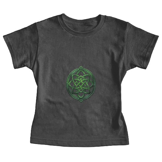 St Patricks Day Celtic Knot Irish Scottish Symbol Baby Tees
