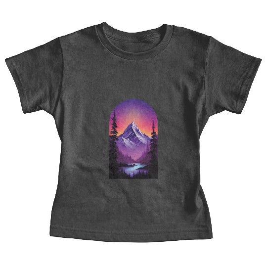 Violet Dawn The Mountains Majesty Baby Tees
