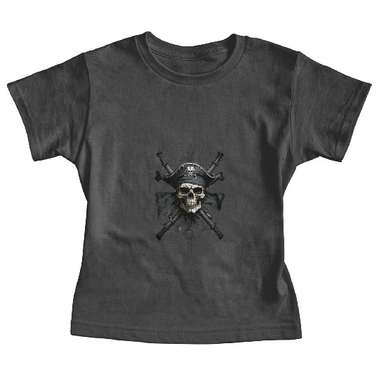 Black Sails Skull Baby Tees