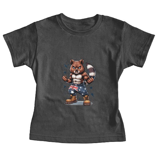 Quokka Australian fighter design Baby Tees
