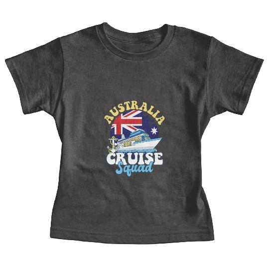 Australia Cruise Squad Family Vacation Trip Baby Tees