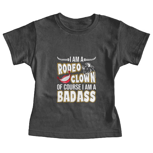 Rodeo Clown | Rodeo Cowboy Western Profession Baby Tees