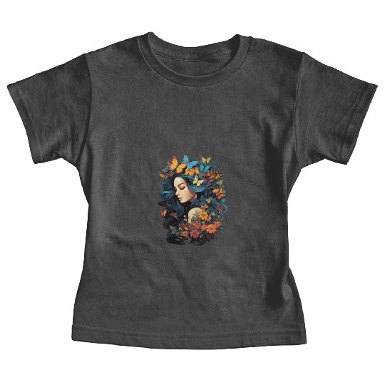 International Womens Day Woman Butterflies Baby Tees