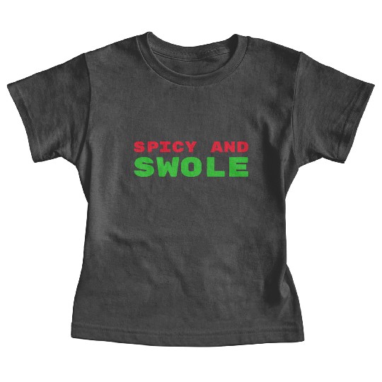 Spicy and Swole Avocado Gym Baby Tees