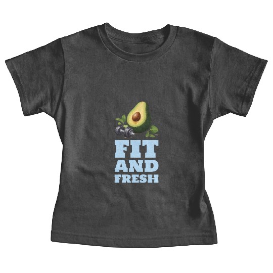 Fit and Fresh Avocado Gym Baby Tees