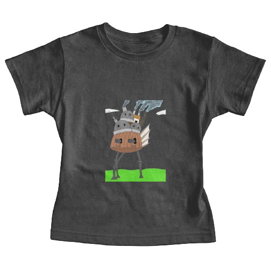 Steampunk Mechanical Moving Castle Baby Tees