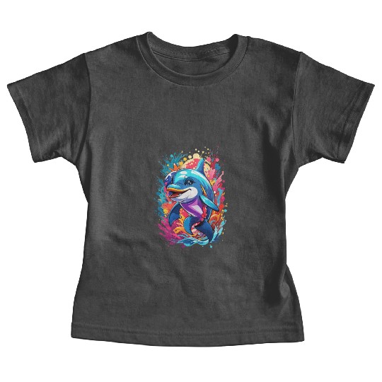 Song of the Sea (if the dolphin is vocalizing) Baby Tees