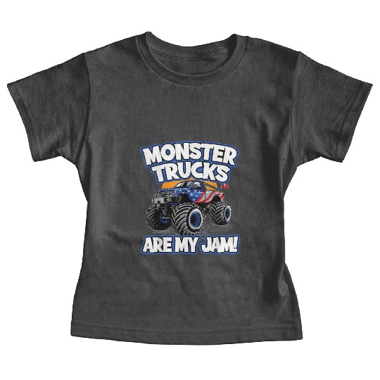 Jam Boy s Monster Truck Baby Tees