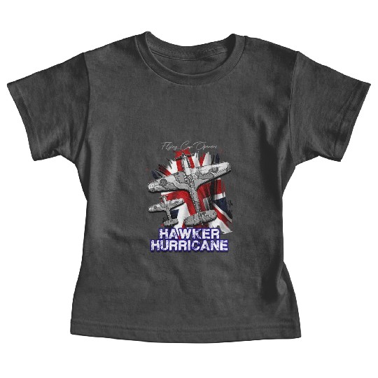 The Hawker Hurricane British single-seater monopla Baby Tees