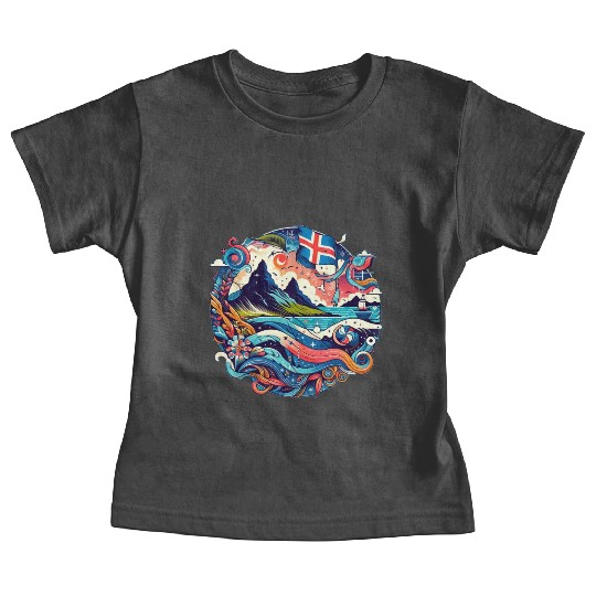 Iceland Spectacle the Natural Palette Baby Tees