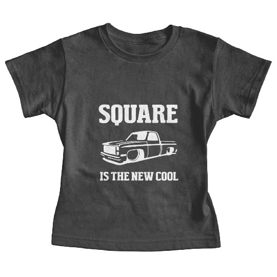 Square is The New Cool Square Body Baby Tees