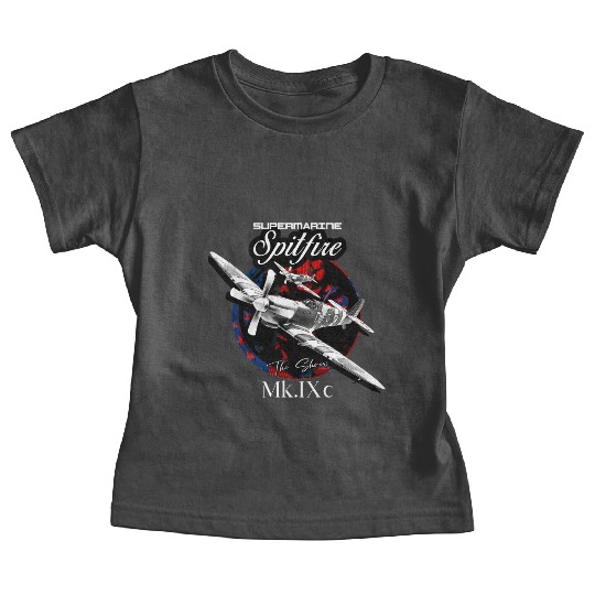 Supermarine Spitfire MK.IXc WW2 Fighter Plane Baby Tees