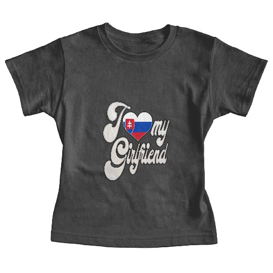 SlovakiaI Love My Slovak Girlfriend Baby Tees