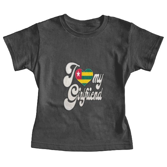 TogoI Love My Togolese Girlfriend Baby Tees