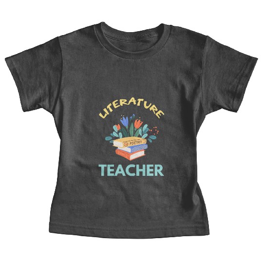 Literature teacher Literature is my superpower Baby Tees